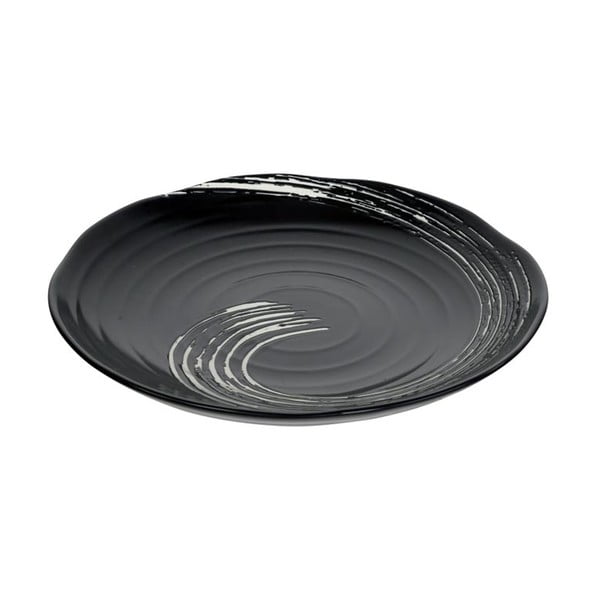 Maru fekete tányér, ø 27 cm - Tokyo Design Studio