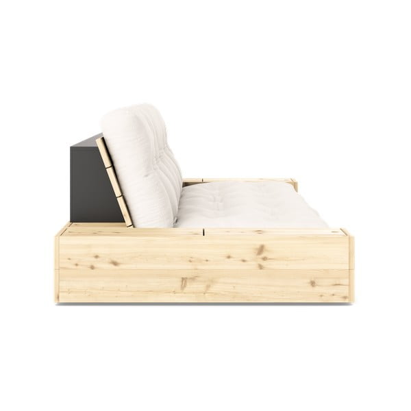 Krémszínű kinyitható kanapé 244 cm Base – Karup Design-image-3