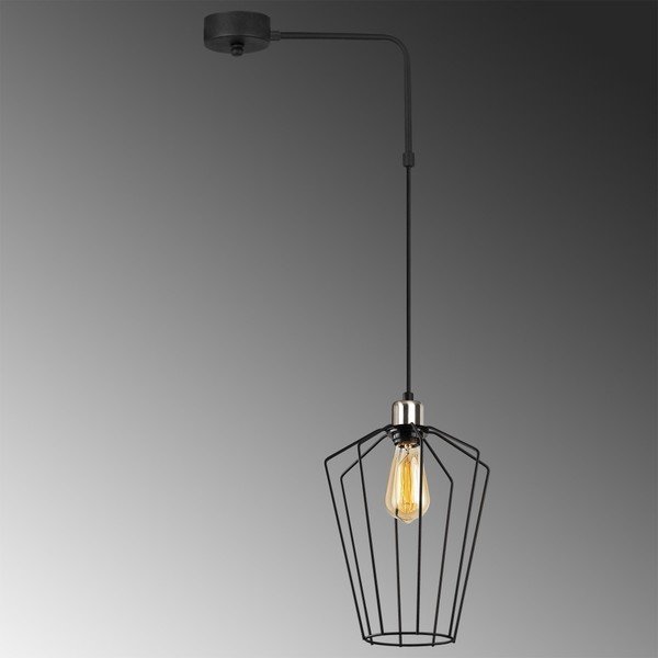 Melina fekete fém függőlámpa - Opviq lights-image-1