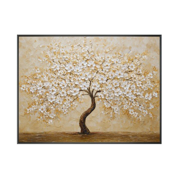 Nyomtatott keretezett kép 80x60 cm Golden Tree – Styler