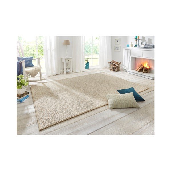 Wolly krémszínű szőnyeg, 60 x 90 cm - BT Carpet-image-1