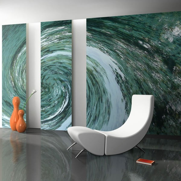 Water Twist nagyméretű tapéta, 300 x 231 cm - Artgeist