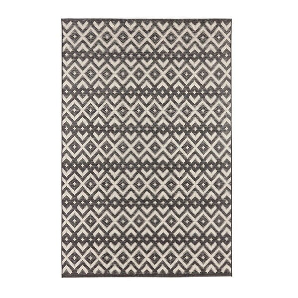 Harmony krémszín-fekete szőnyeg, 77 x 150 cm - Zala Living