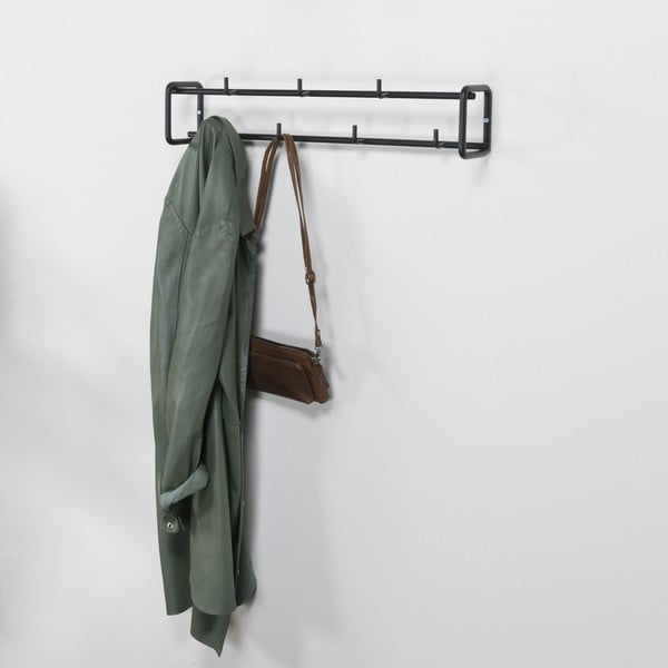 Fekete fém fali fogas Clint – Spinder Design-image-4