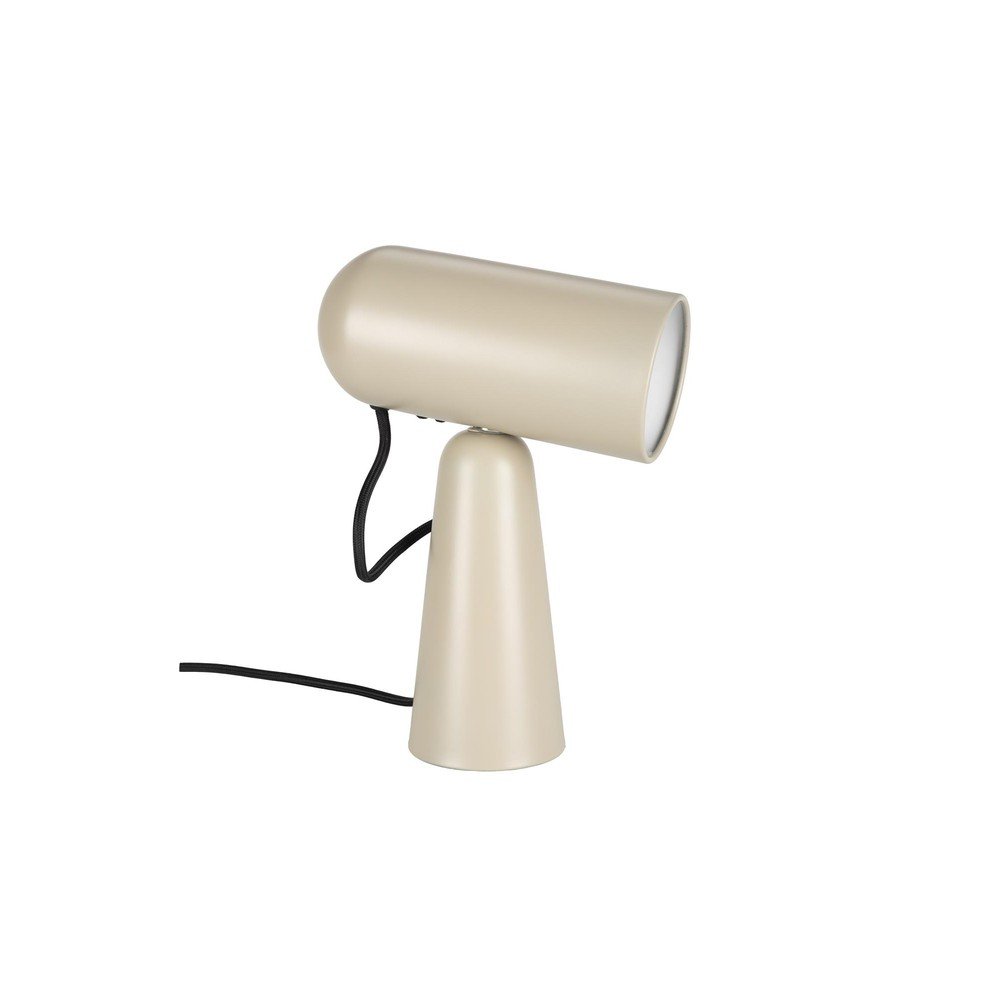 Bézs dimmelhető asztali lámpa fém búrával (magasság 26 cm) Vesper White Label