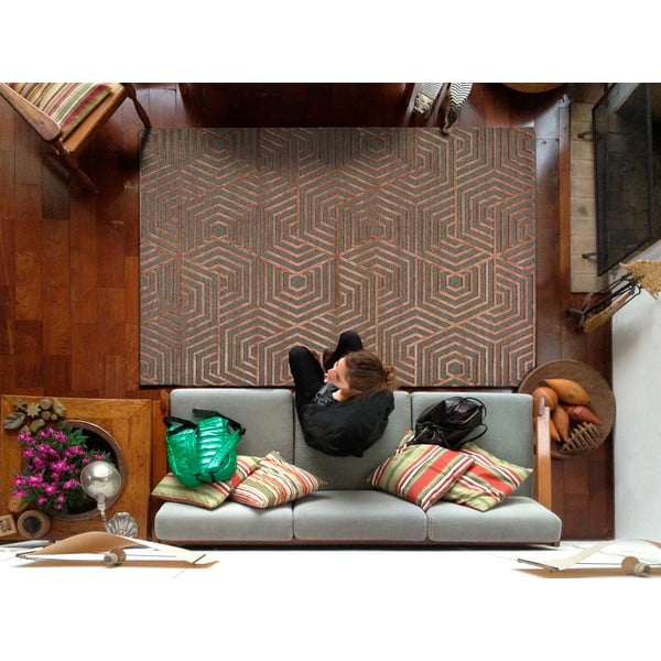 Lana piros szőnyeg, 67 x 105 cm - Universal-image-1