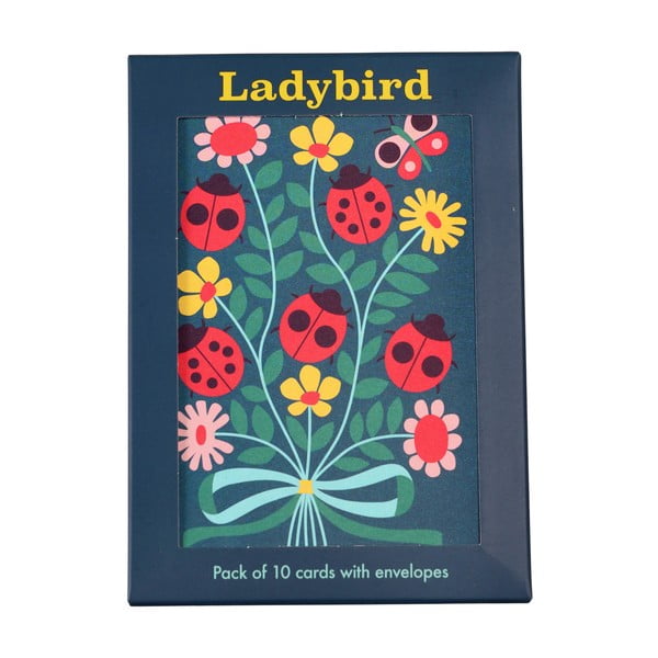 Képeslap készlet 10 db-os Ladybird - Rex London