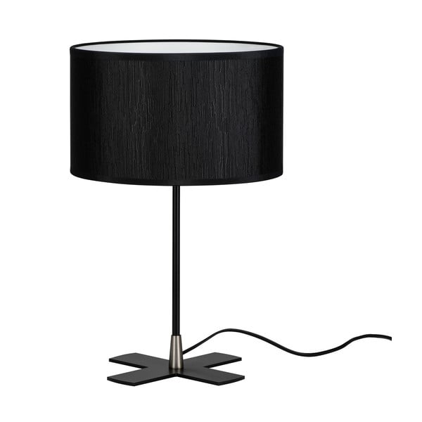 Doce fekete asztali lámpa, ⌀ 25 cm - Bulb Attack