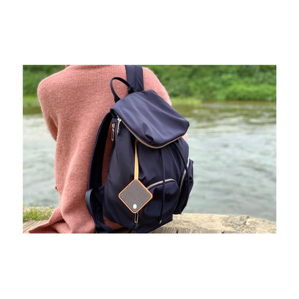 Square barna bluetooth hangszóró - Gingko-image-4