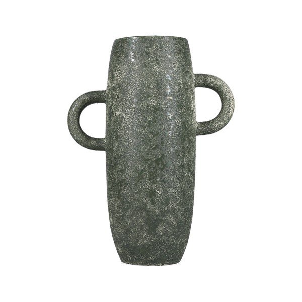 Zöld kerámia váza (magasság 30 cm) Bullet – S|P Collection