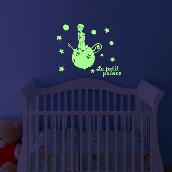 Le Petit Prince sütétben világító matrica - Ambiance-image-1