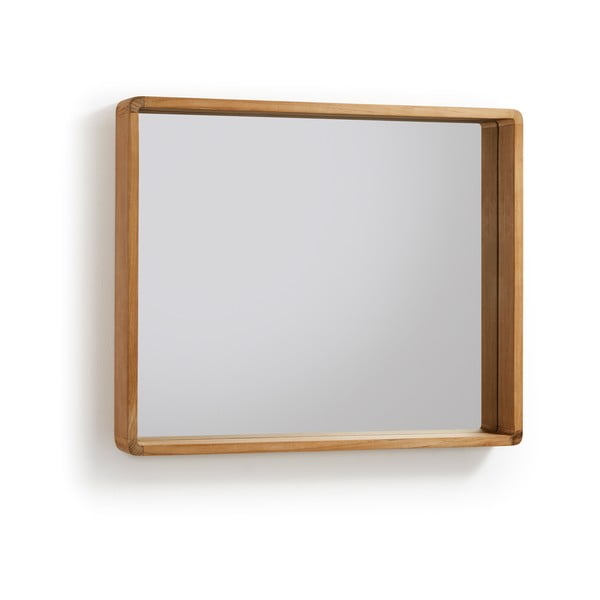 Sunday teakfa tükör, 80 x 65 cm - Kave Home-image-2