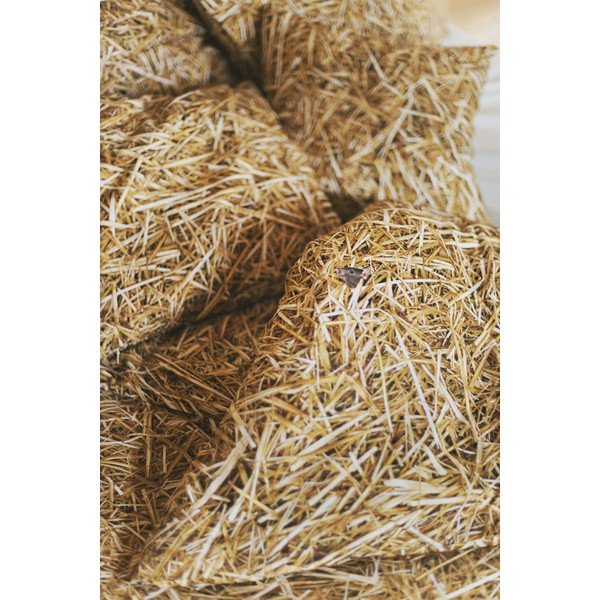 Szalma pamutkeverék párnahuzat, 50 x 60 cm - Foonka-image-2