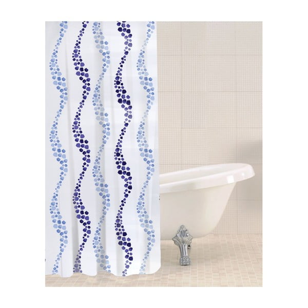 Silver Ribbons zuhanyfüggöny, 180 x 180 cm - Sabichi