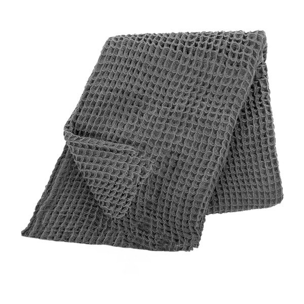 Szürke pamut könnyű ágytakaró, 250 x 260 cm - Tiseco Home Studio-image-1