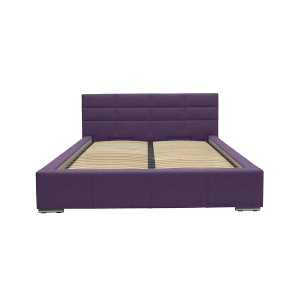 Reve lila kétszemélyes ágy, 160 x 200 cm - Mazzini Beds-image-3