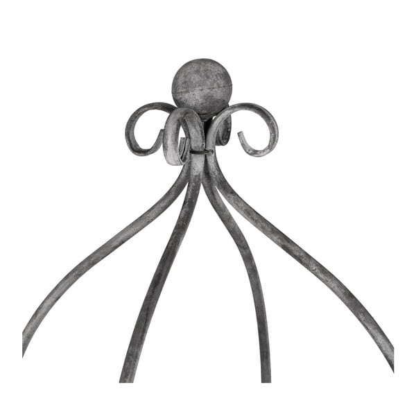 Szürke fém polcos állvány 45x144x45 cm Mireille – Ixia-image-4