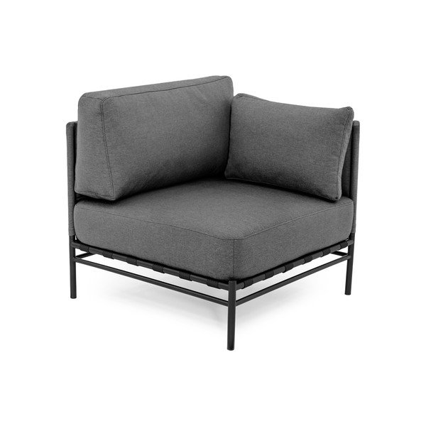 Sötétszürke kerti kanapé modul (variálható) Dandy – Sit Sit-image-3