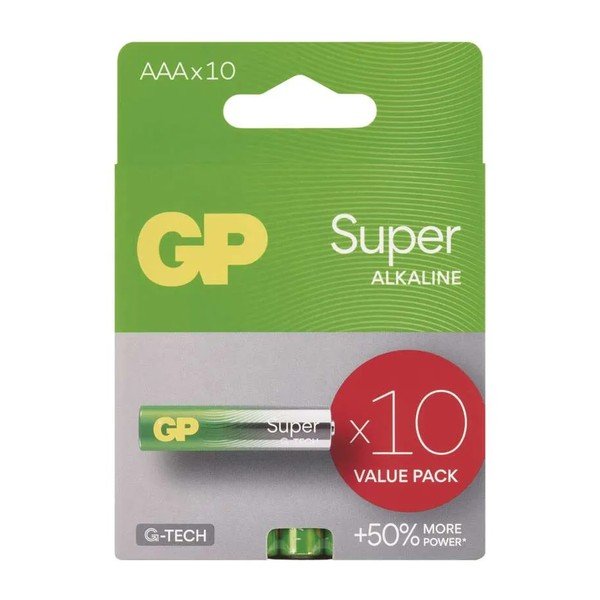 GP Super 10 db alkáli elem, AAA - EMOS-image-1