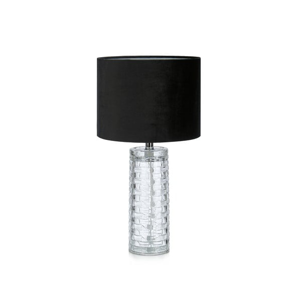 Monsieur fekete asztali lámpa, ø 24 cm - Markslöjd