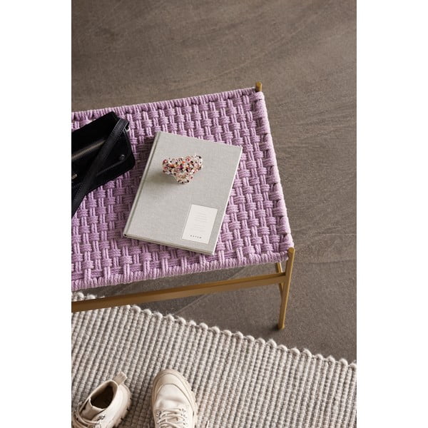 Világosszürke kétoldalas kézi szövésű gyapjúkeverék szőnyeg 200x300 cm Poppy – Hübsch-image-1