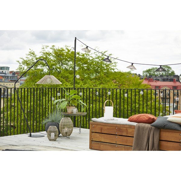 Fekete lámpa állvány 176 cm Mark – Star Trading-image-3