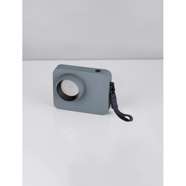 Szürkéskék fém LED dimmelhető asztali lámpa (magasság 11 cm) Kedros – Nova Luce-image-2