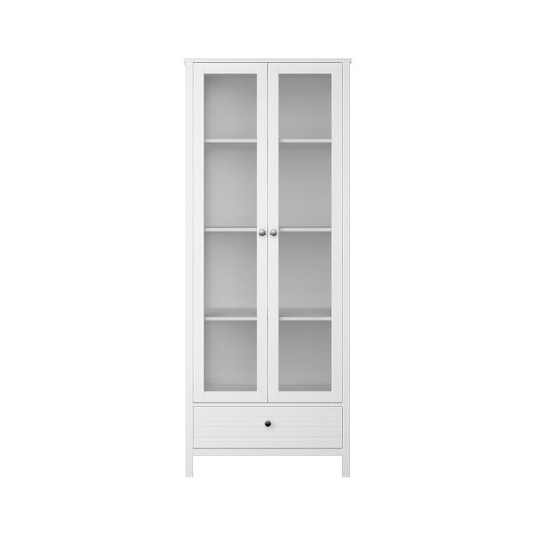 New York fehér vitrin, magasság 194 cm - Steens