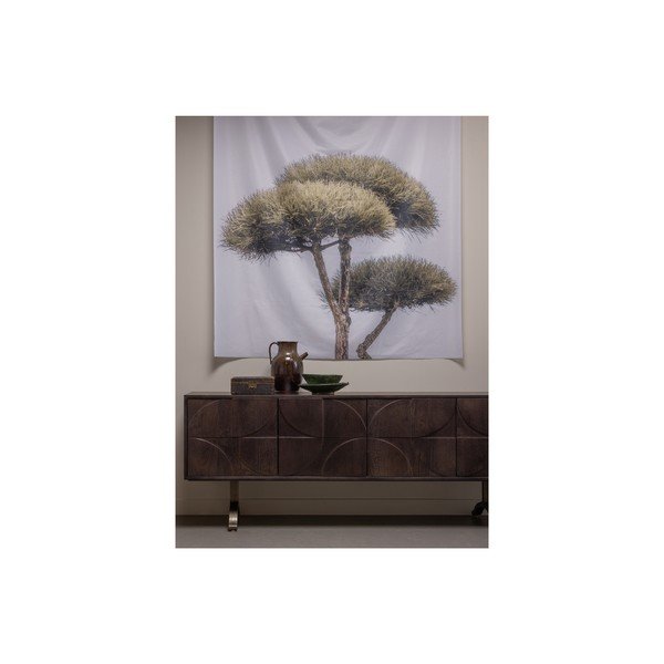 Sötétbarna mangófa TV-állvány 180x70x40 cm Draw – WOOOD-image-1