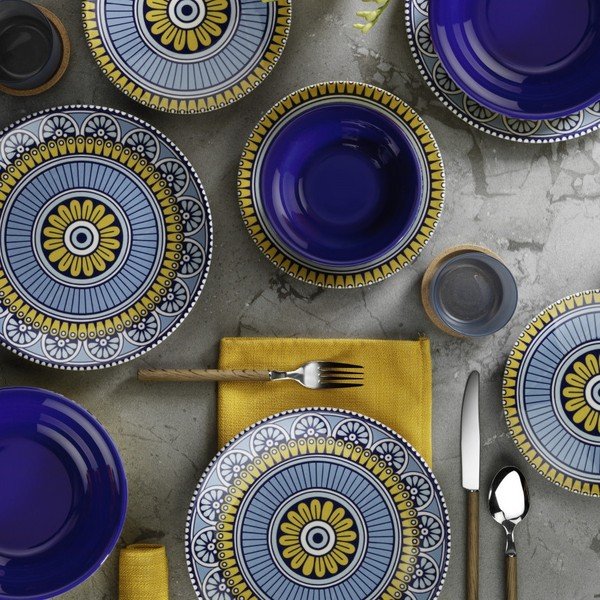 Mandala 24 db-os porcelán étkészlet - Kütahya Porselen-image-1