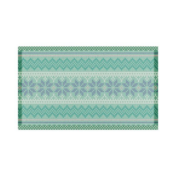 Újrahasznosított műanyag lábtörlő 40x70 cm Fair Isle  – Artsy Doormats