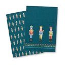 Pamut konyharuha szett karácsonyi mintával 4 db-os 50x70 cm Nutcracker – Catherine Lansfield