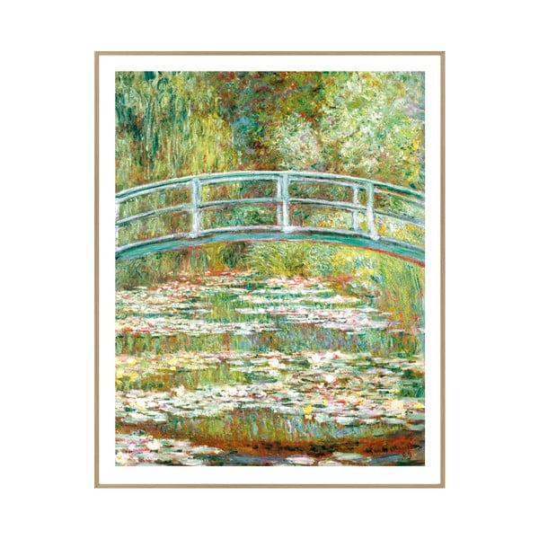 Kép 40x50 cm Monet: Japanese Footbridge