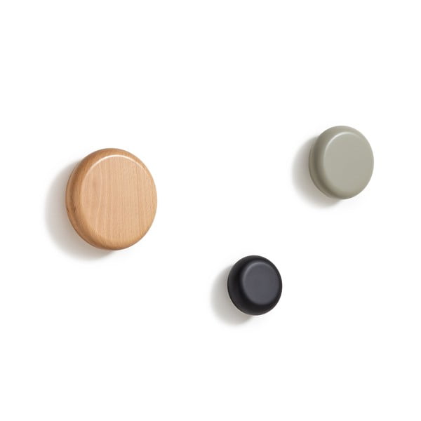 Fali fa akasztó szett 3 db-os Nadue – Kave Home