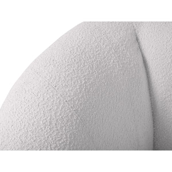 Világosszürke buklé kanapé 230 cm Essen – Cosmopolitan Design-image-4