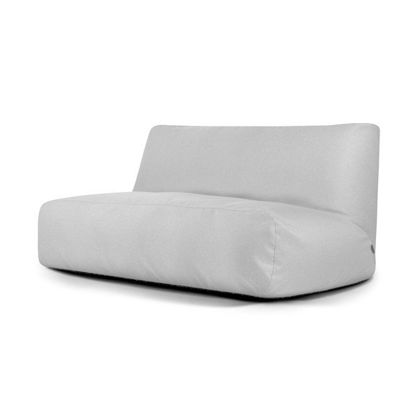 Világosszürke babzsákfotel Sofa Tube 190 – SLOWDOWN