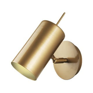 Geo aranyszínű fali lámpa, magasság 23 cm - Squid Lighting