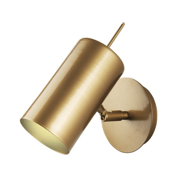 Geo aranyszínű fali lámpa, magasság 23 cm - Squid Lighting