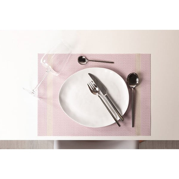 Műanyag tányéralátét 45x33 cm Fishbone - Tiseco Home Studio-image-1