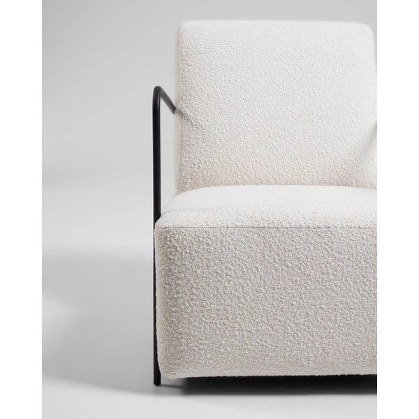 Fehér fotel Gamer - Kave Home-image-4