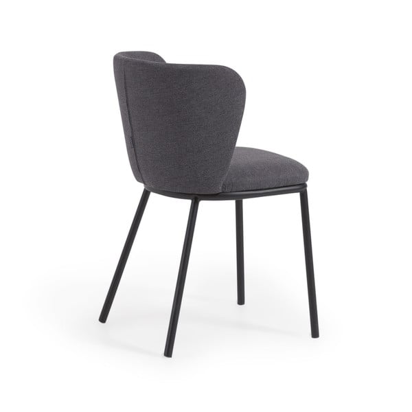 Sötétszürke étkezőszék Ciselia – Kave Home-image-3