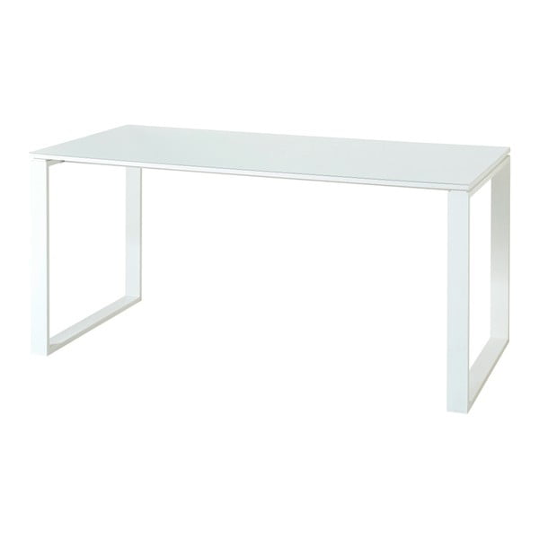 Íróasztal tölgyfa dekorral 160x80 cm Monteria – Germania-image-2