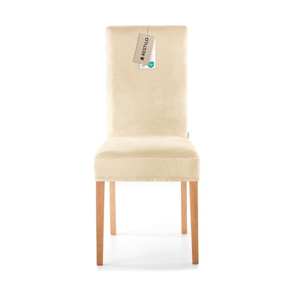 Bézs gumis szék huzat szett 4 db-os 48 cm Sento – Restilo-image-2