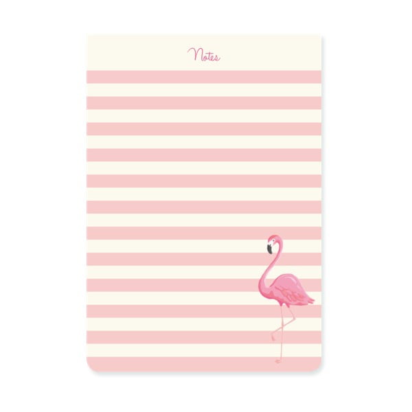Flamingo jegyzettömb - GO Stationery