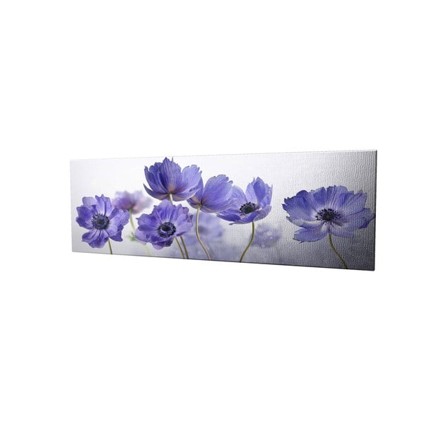 Violet vászonkép, 80 x 30 cm