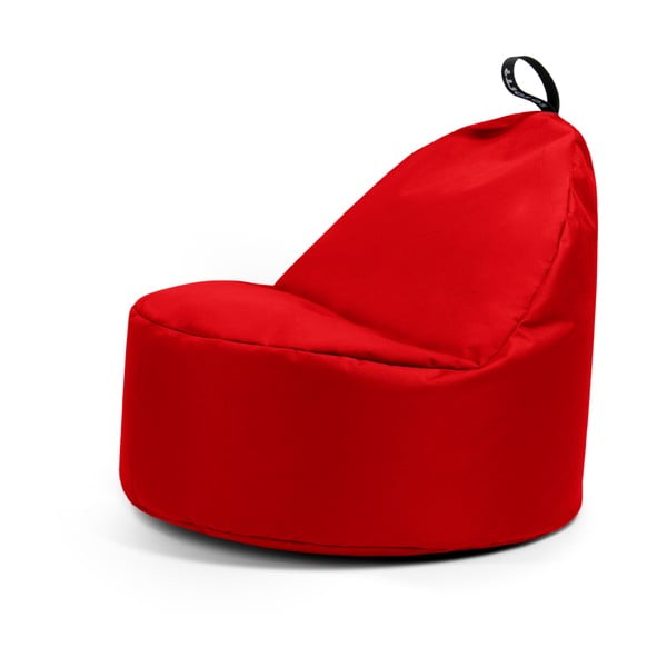 Piros babzsákfotel Round XL – So Soft?