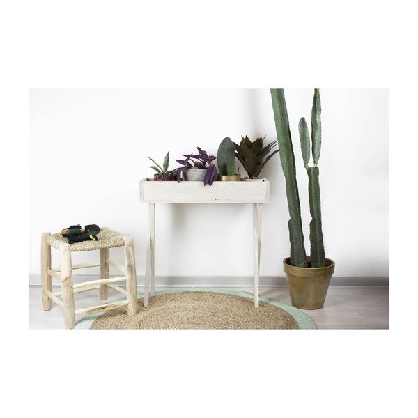 Planter Blanco borovi fenyőfa virágállvány - Surdic-image-3