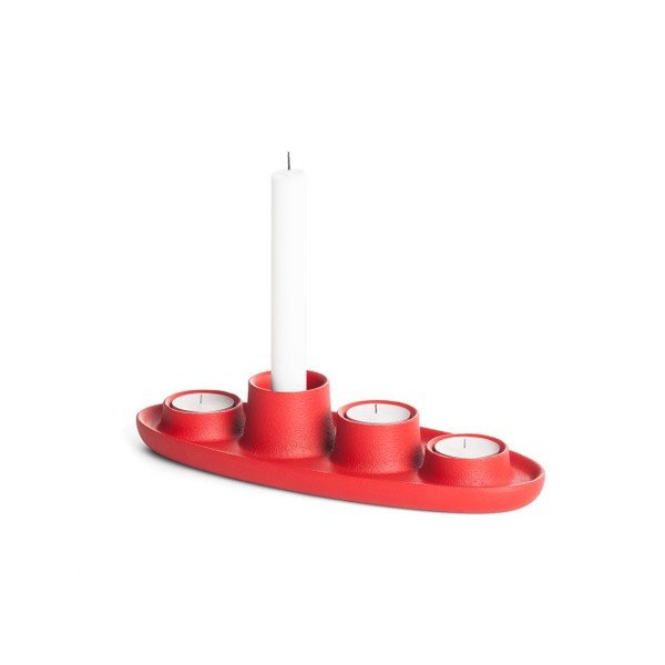 Aye Aye Four Candles piros gyertyatartó - EMKO-image-2