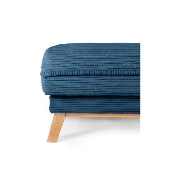 Kék kordbársony lábtartó Tori – Bonami Selection-image-3