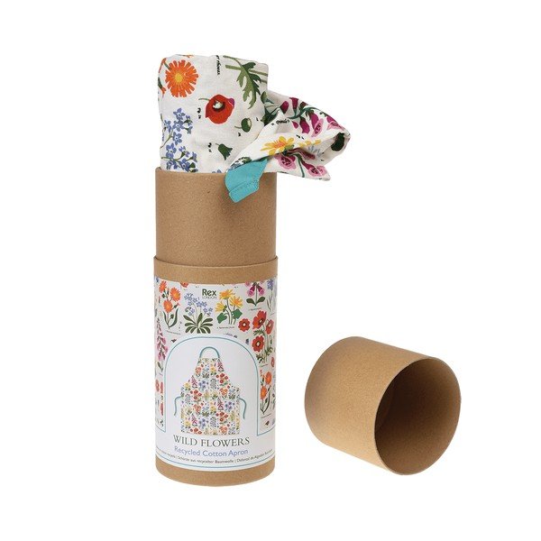 Wild Flowers kötény újrahasznosított pamutból - Rex London-image-2